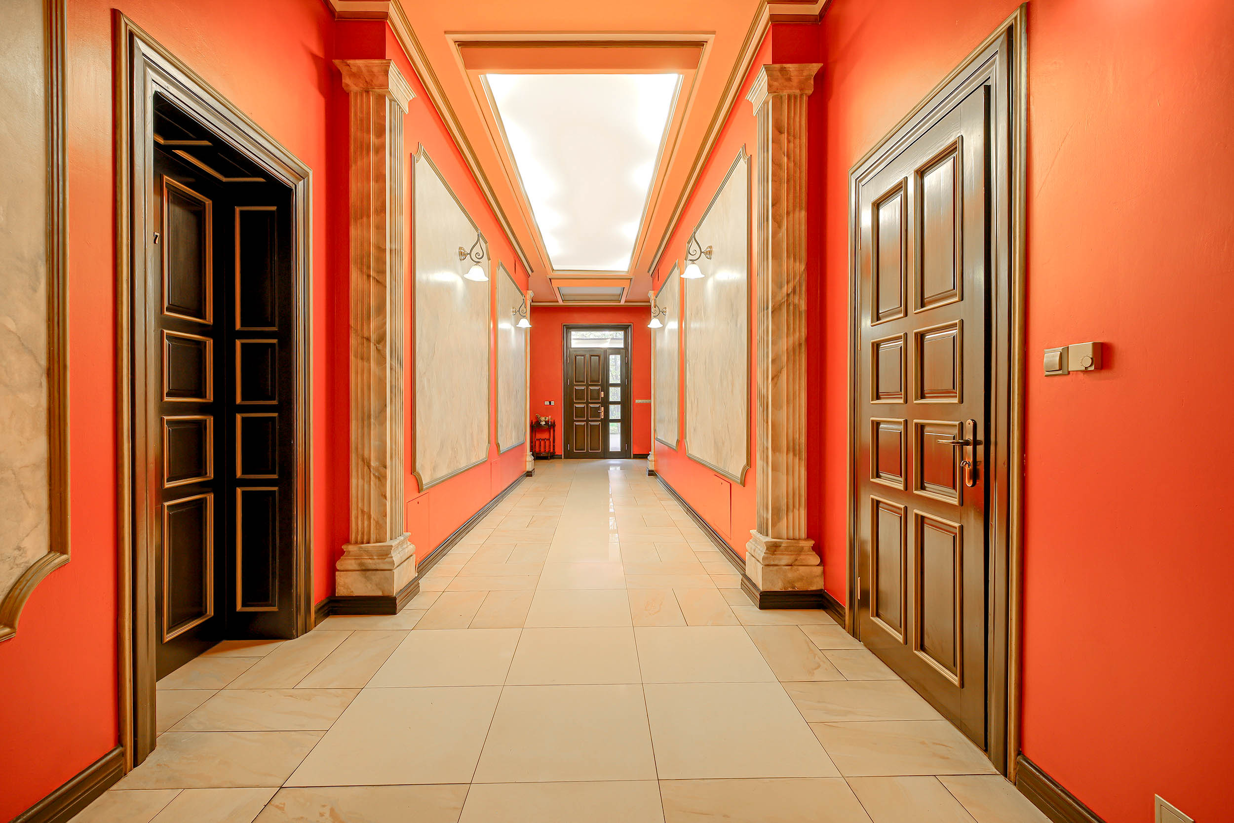 korytarz w pałacu