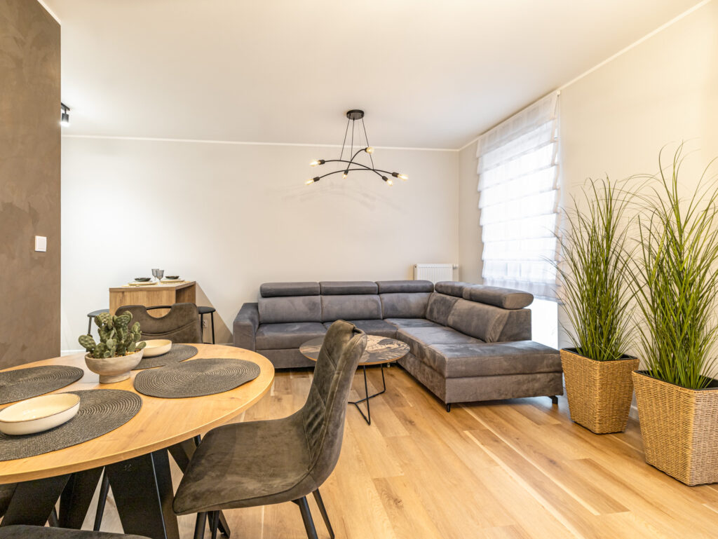 Salon — profesjonalne zdjęcia mieszkania w Kaliszu